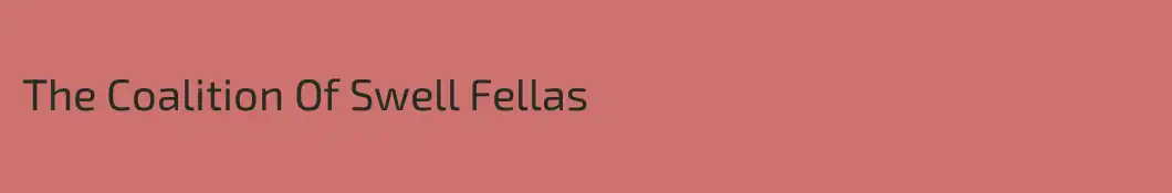 The Coalition Of Swell Fellas